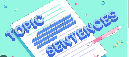 Topic Sentences