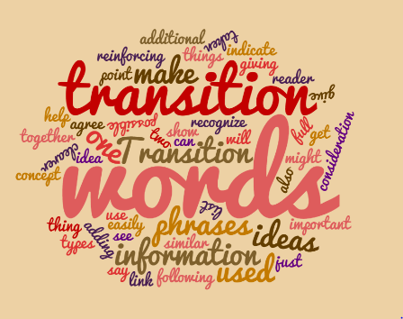 transition words
