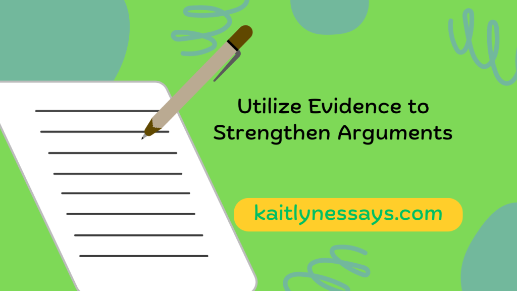 The Role of Evidence in Persuasion