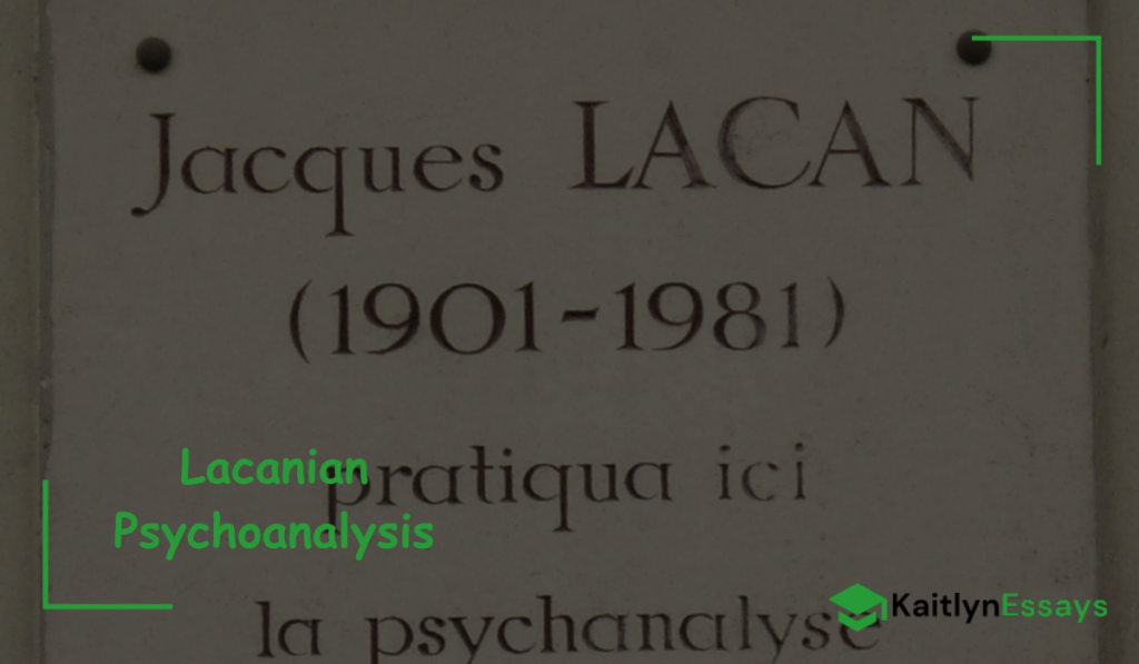 Lacanian Psychoanalysis