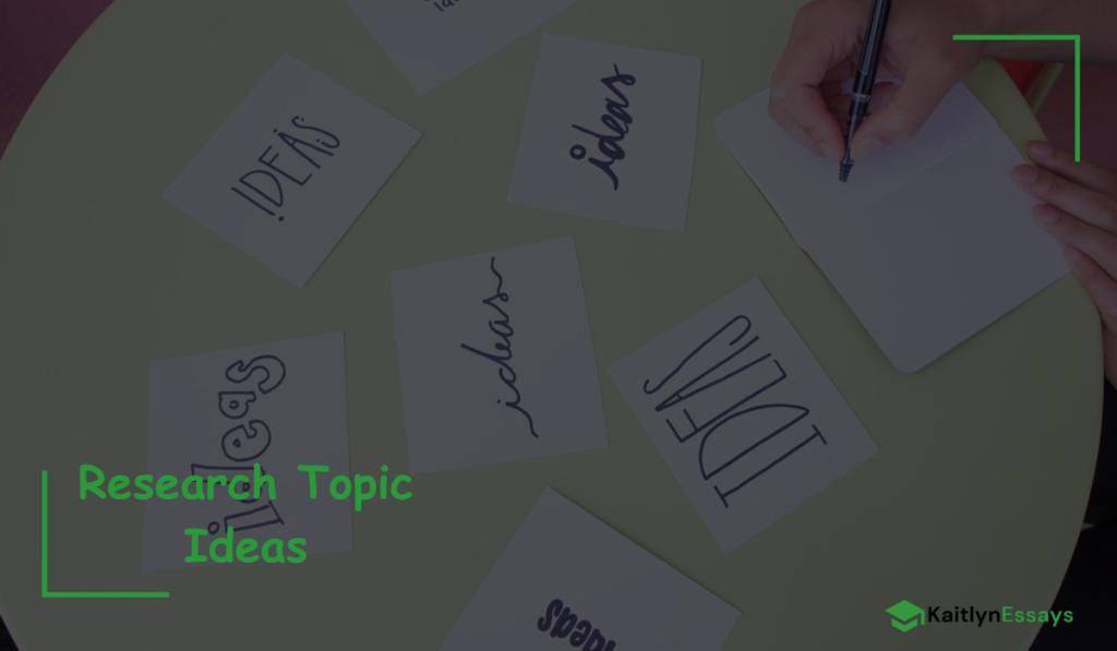 Research Topic Ideas