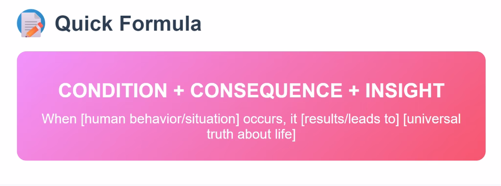 How to Write a Thematic Statement