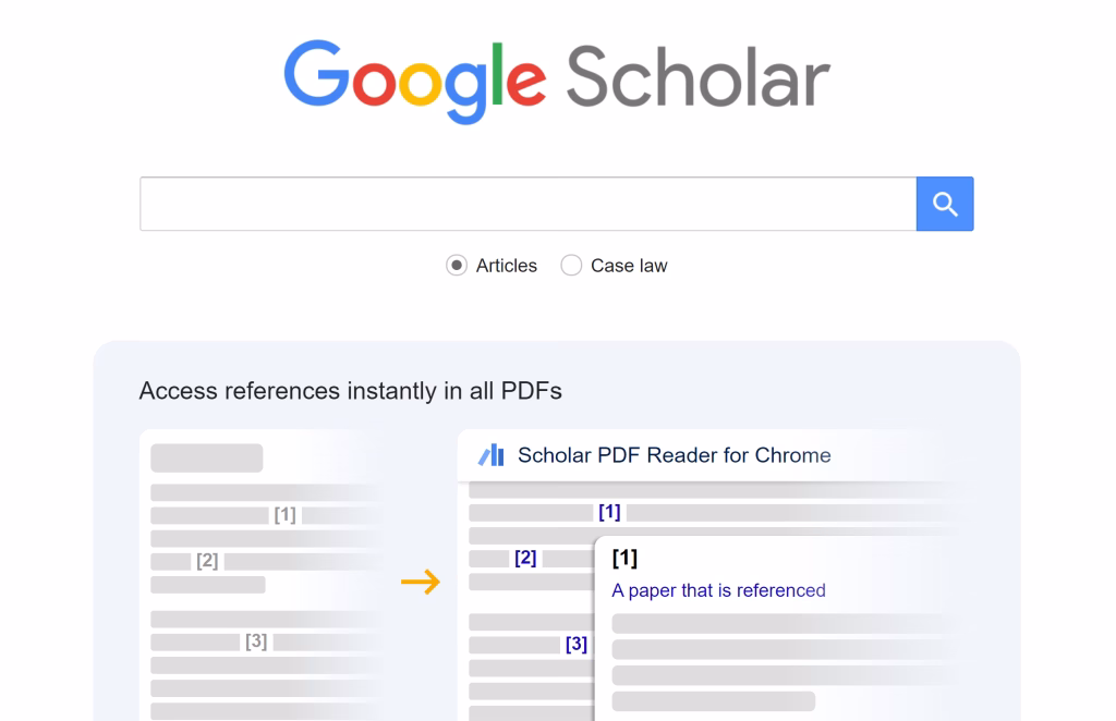 google scholar Advanced Search